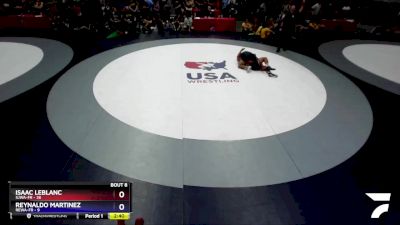 165 lbs Round 1 (16 Team) - Isaac LeBlanc, SJWA-FR vs Reynaldo Martinez, REWA-FR