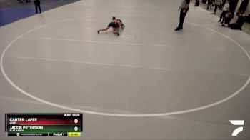 84 lbs Quarterfinal - Jacob Peterson, Flat Earth vs Carter LaFee, LARP