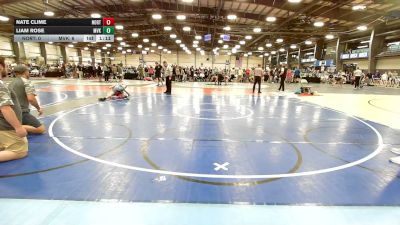 113 lbs Rr Rnd 1 - Nate Clime, North East Vipers - HSB vs Liam Rose, Mavericks - HSB