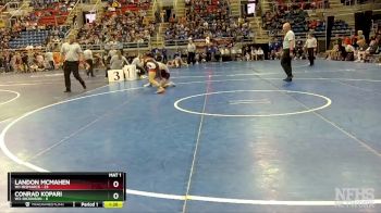 145 lbs Semis - Landon McMahen, W1-Bismarck vs Conrad Kopari, W3-Dickinson