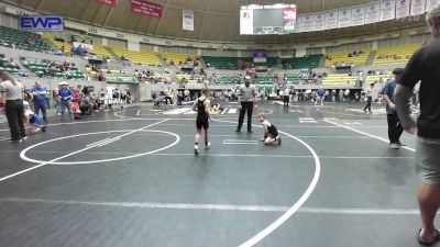 64 lbs Consi Of 8 #1 - Porter Philpott, Dover Youth Wrestling Club vs Everett Able, Panther Youth Wrestling-CPR