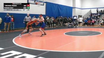 121 lbs Round Of 16 - Michael Pierro, North Catholic vs Parker Holt, Mount Pleasant