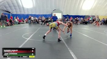 140 lbs Round 6 (8 Team) - Budder Manley, Ohio Gold 24k vs John Davidson, FORGE