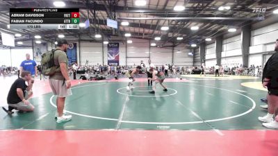170 lbs Rr Rnd 1 - Abram Davidson, Patton Trained Red vs Fabian Facundo, Attrition Wrestling Gold