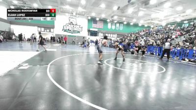 106 lbs Cons. Round 2 - Elijah Lopez, Bonita vs Nicholas Rostomyan, Burbank