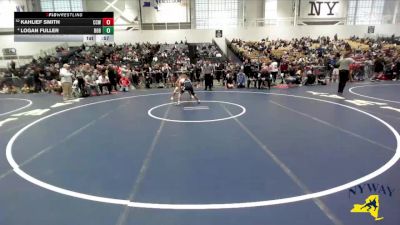 116 lbs Cons. Round 3 - Logan Fuller, WRCL Wrestling Club vs Kahlief Smith, Copper City Wrestling