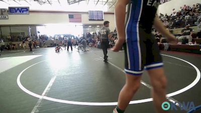 132 lbs Rr Rnd 2 - Daxton Downing, Kansas Young Guns vs Wyatt Brown, Hennessey Takedown Club