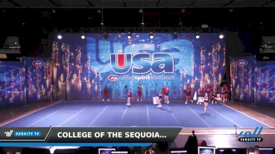 College of The Sequoias - College of the Sequoias [2022 College - College Situational Sideline/Cheer] 2022 USA Nationals: Spirit/College/Junior