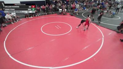 120 lbs Champ. Round 2 - William Robbins, OCRTC vs Eddie Fong, Rough House Wrestling Club