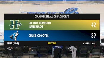 Replay: Humboldt vs CSUSB - English - 2025 Humboldt vs CSUSB | Feb 1 @ 3 PM