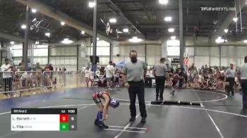 49 lbs Rr Rnd 2 - Landen Barnett, Team Gotcha Spladled vs Levi Pike, Basement Brawlers