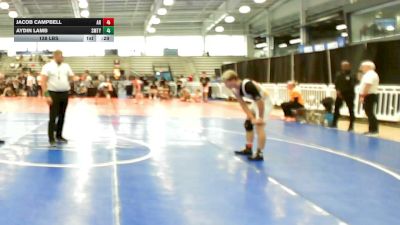 138 lbs Rr Rnd 2 - Jacob Campbell, Team Arkansas - HSB vs Aydin Lamb, Smittys Barn - HSB