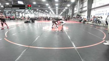 135 lbs Rr Rnd 2 - Nate Park, Iron Horse Black - MS vs Antonius Harrison, Peer Pressure Elite - MS