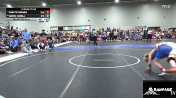 144 lbs Quarterfinal - Linkyn Turner, De Soto Kids vs Gavin Axtell, WTC