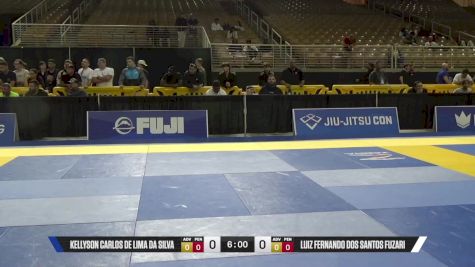 Kellyson Carlos De Lima Da Silva vs LUIZ FERNANDO 2025 Pan Jiu Jitsu IBJJF Championship