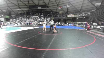 Girls 4A 130 lbs Champ. Round 1 - Lindy Strowbridge, Rogers (Puyallup) (Girls) vs Sydney Lamb, Eastlake (Girls)
