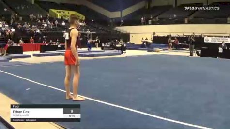 Ethan Cox - Floor, 5280 Gym CO - 2021 USA Gymnastics Development Program National Championships