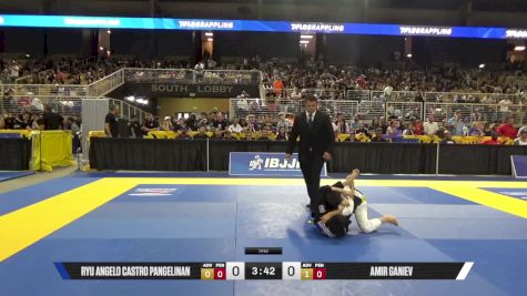 Amir Ganiev vs Ryu Angelo Castro Pangelinan 2025 Pan Kids Jiu-Jitsu IBJJF Championship
