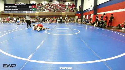 138 lbs Quarterfinal - Keller Roach, Bixby HS Boys vs Noah Lohmann, Tulsa Union