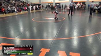 N-10 lbs Round 1 - Eli Hamilton, West Branch Wrestling Club vs Suzette Ruiter, Hudson Pirate