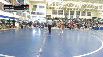 107 lbs Champ. Round 1 - Ava Fodera, Poway vs Katara Ortiz, Monte Vista