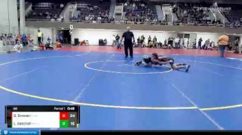 88 lbs Placement (4 Team) - Olivia Browen, LPGE/B Wolves vs Leeland Getchell, Maple River/United South Central