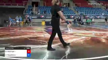 112 lbs Round Of 64 - Sydney Petzinger, New Jersey vs Zhivanna Magdaleno, Texas