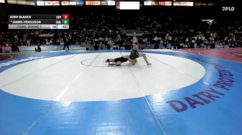 6A 175 lbs Cons. Round 2 - James Ferguson, Eagle vs Josh Glance, Capital