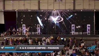 K & K Cheer Empire - Passion [2022 CheerABILITIES - Novice- Exhibition Day 1] 2022 The U.S. Finals: Mesa