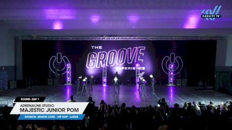 Adrenaline Studio - Majestic Junior Pom [2025 Senior Coed - Hip Hop - Large Day 1] 2025 Athletic Championships Nationals & Dance Grand Nationals