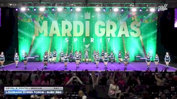 Louisiana Cheer Force - Ruby Red [2026 L2 Youth - Medium Day 1] 2026 Mardi Gras Grand Nationals