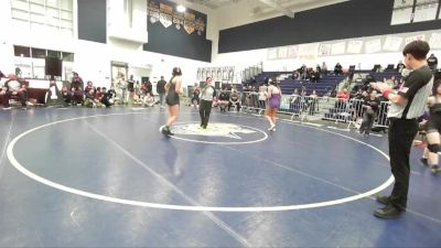 145 lbs 1st Place Match - Jules Sitani, Northview vs Anabell Aguirre, Righetti