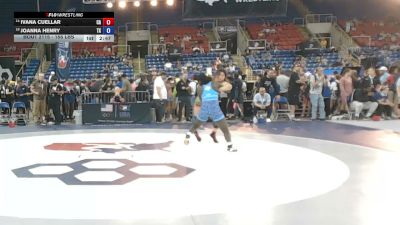 155 lbs Cons. Rd Of 16 - Ivana Cuellar, California vs Joanna Henry, Texas