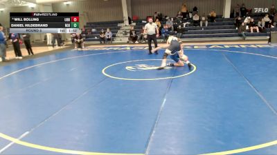 120 lbs Round 5 - Daniel Hildebrand, Norton Community HS vs Will Bolling, Liberty North