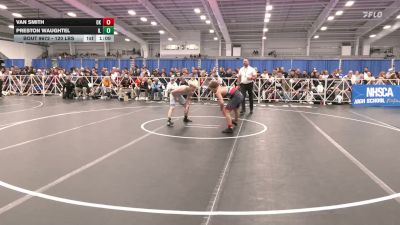 120 lbs Final - Van Smith, OK vs Preston Waughtel, IL