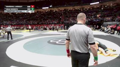150 lbs Quarters - Marshall Laishley, Cambridge vs Beau Nezbeth, West Branch