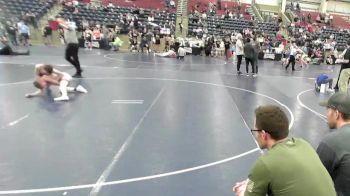 92 lbs Cons. Round 1 - Kaleb Johnson, South Davis Jr High vs Stratton Wilkins, Mountain Ridge Sentinels