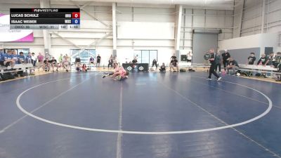 132 lbs Lucas Schulz, Ohio vs Isaac Weber, Wisconsin