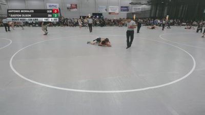 126 lbs Champ. Rd Of 32 - Easton Olson, Sanderson Wrestling Academy vs Antonio Morales, Eagle Empire