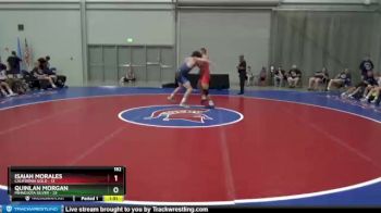 182 lbs Round 2 (8 Team) - Isaiah Morales, California Gold vs Quinlan Morgan, Minnesota Silver