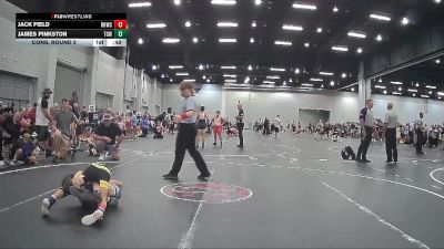 60 lbs Cons. Round 2 - Jack Field, Richmond Hill Wrestling Club vs James Pinkston, Tier One Wrestling