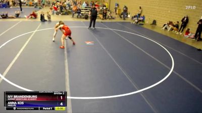 Round 4 - Ivy Brandenburg, Summit Wrestling Academy vs Anna Kos, MnElite