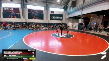 50 lbs Champ. Round 1 - Richard Wilkerson, Winnsboro Wrestling Club vs McClain Hall, Randall Youth Wrestling Club
