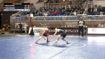 157 lbs Consi Of 8 #2 - Felix Lettini, Sacred Heart vs Luke Bender, Franklin & Marshall