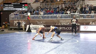 157 lbs Consi Of 8 #2 - Felix Lettini, Sacred Heart vs Luke Bender, Franklin & Marshall