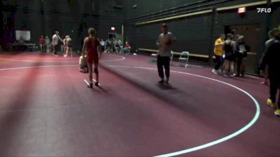 S-1 lbs Quarterfinal - Lillian Nerison, Dubuque Wrestling Club (DWC) vs Nevaeh Klima, Center Point Storm Academy