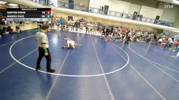 67-73 lbs Round 1 - Sawyer Evans, Team Prestige Wrestling vs Maddex Pace, Champions Wrestling Club