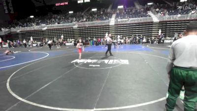 81 lbs Quarterfinal - Koe Jaramillo, Eastside United vs Justin Huntsinger, Teller Takedown