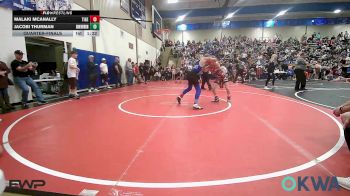 106 lbs Quarterfinal - Malaki McAnally, Tiger Trained Wrestling vs Jacobi Thurman, Skiatook Youth Wrestling