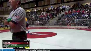 145 lbs Champ. Round 2 - Anthony Ramirez, Los Gatos vs John Catungal, Mira Mesa